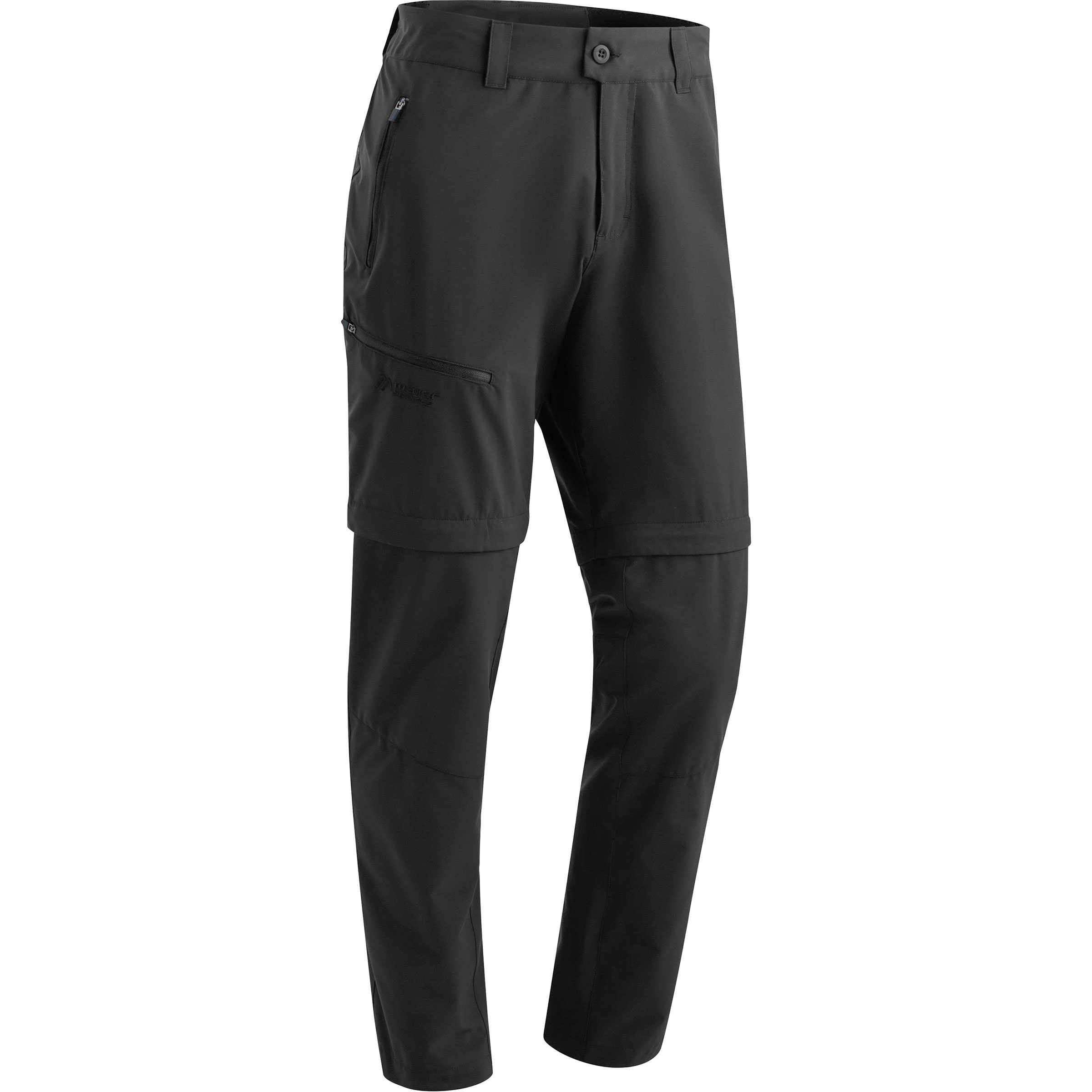 Maier Sports Tajo Zip Loop Zip Off Hose Herren Zip-Hosen schwarz Größe XXL Camping Wasserabweisend Wasserabweisend