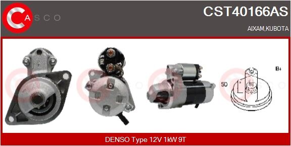 Casco Starter Cst40166as