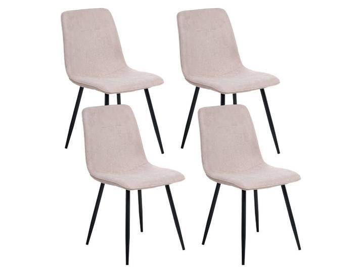 ESSZIMMERSTUHL 4er-Set Beige Tuscola