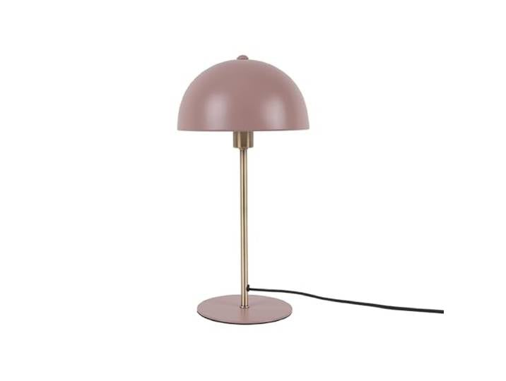 Leitmotiv Lampe à poser design métal Bonnet - H. 39 cm - Vieux Rose