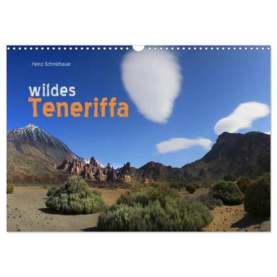 wildes Teneriffa (Wandkalender 2026 DIN A3 quer), CALVENDO Monatskalender