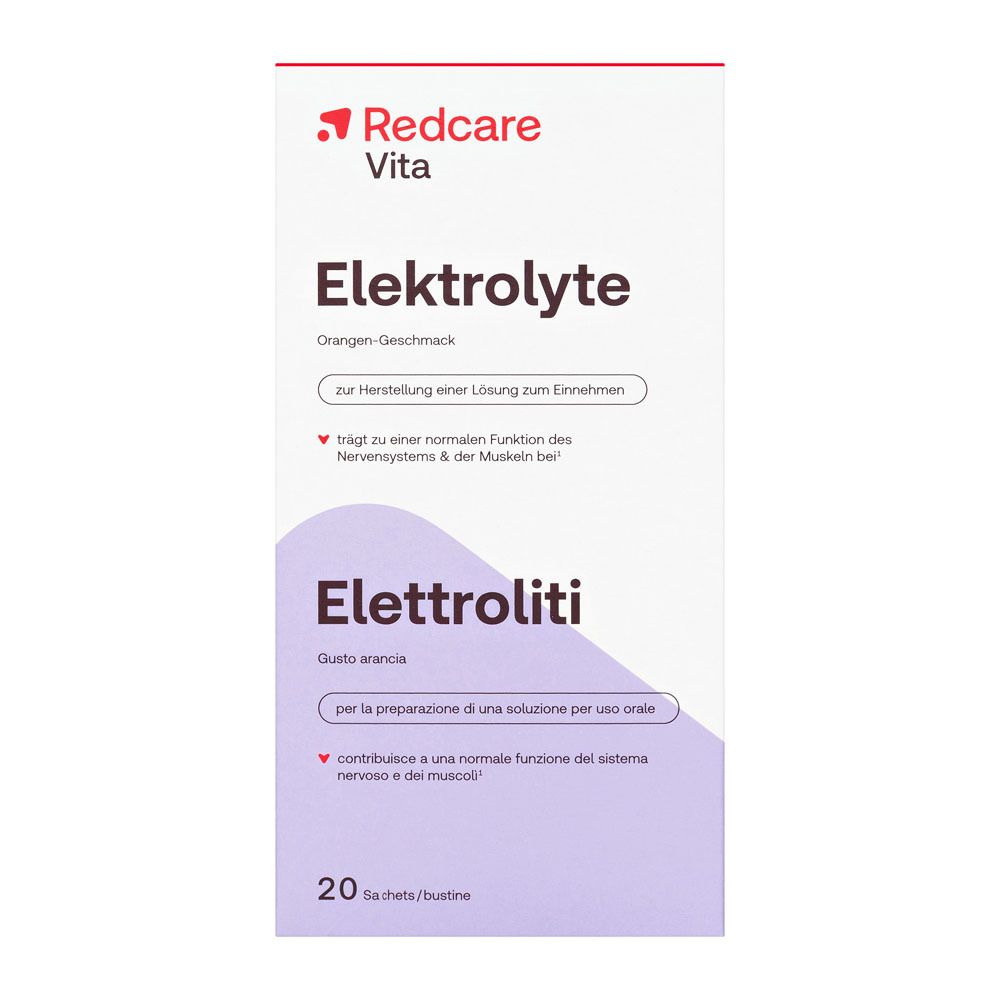 Redcare Elektrolyte Plv.z.Her.e.Lsg.z.Einnehmen 20 St Pulver