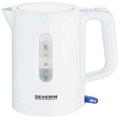 Severin WK 3462 Wasserkocher schnurlos, Überhitzungsschutz, BPA-frei Weiß Fassungsvermögen: 0.5 l