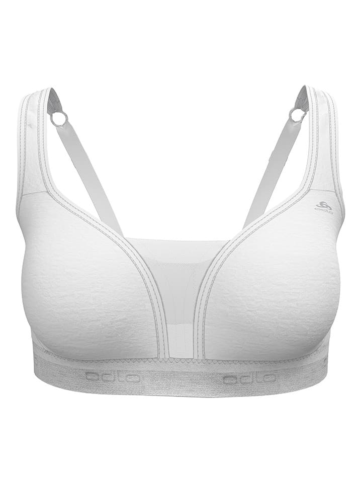 Odlo Sport-BH "13071" in Weiß - High - 75B