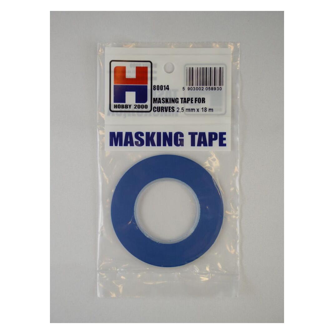 Hobby 2000 Masking Tape For Curves 2,5 mm x 18 m (H2K80014)