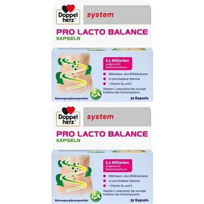Doppelherz Pro Lacto Balance system Kapseln 2x 2x30 St