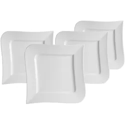 SPEISETELLER Melodie weiß ø 28 cm 4er Set