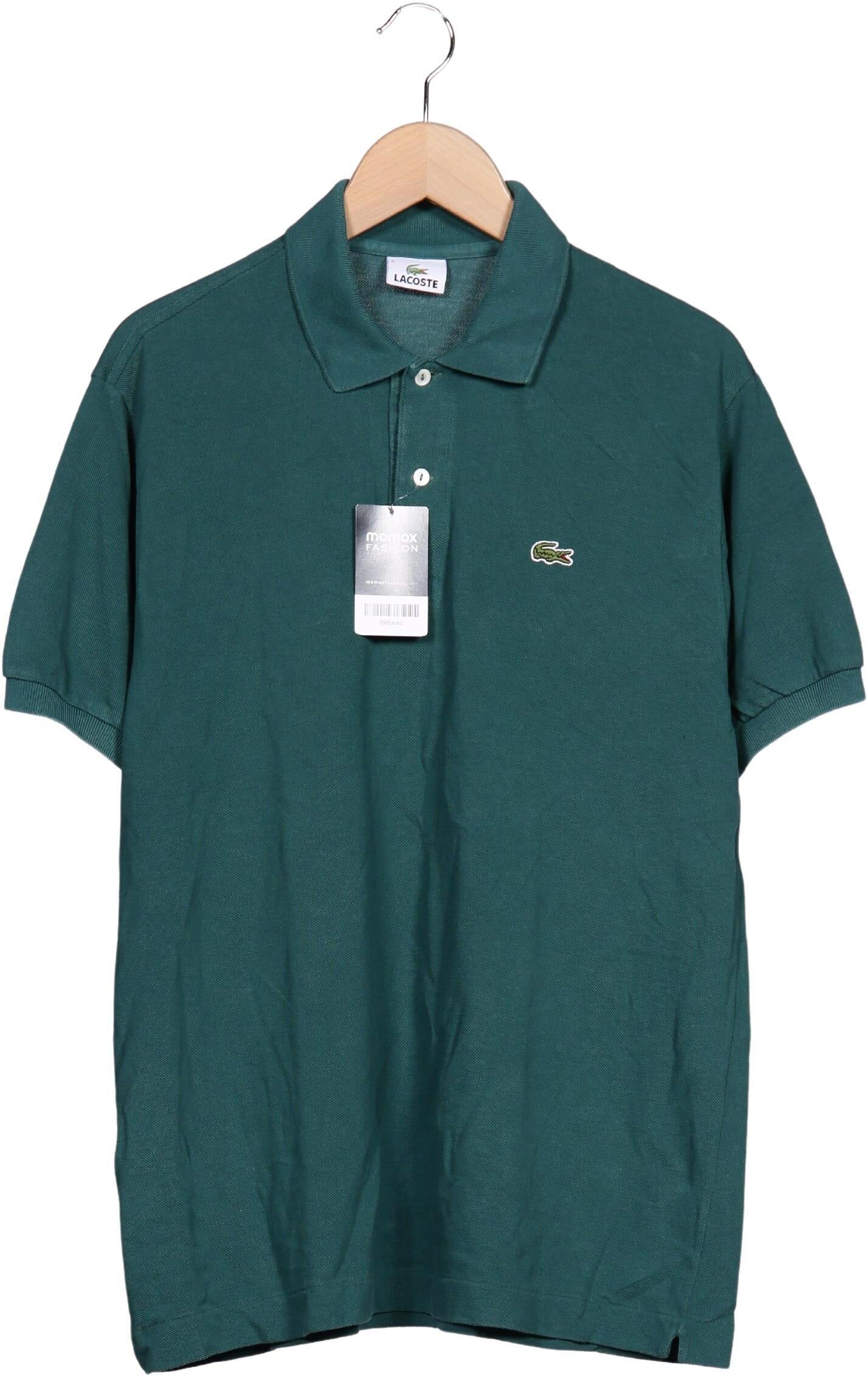 Lacoste Herren Poloshirt, Grün, Gr. L (Lacoste 5), Baumwolle - Second Hand