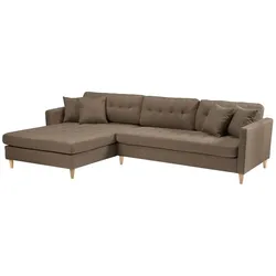 Ebuy24, Sofa + Bettsofa, Chaiselongsofa Marino Deluxe (Ecksofa)