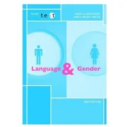 Language and Gender, Fachbücher von Angela Goddard, Lindsey Mean