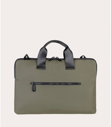 Tucano Gommo Notebooktasche Slim 15.6 - 16 Zoll, grün BSGOM1516-VM