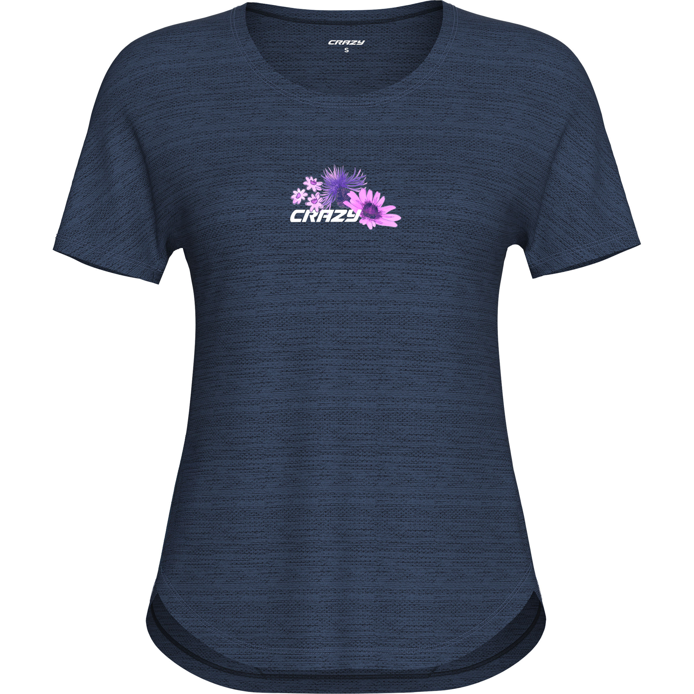 Crazy Exit Damen T-Shirts blau Größe XS Trekking Widerstandsfähig