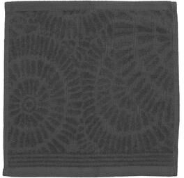 IH Casa Decor "Charleston Wash Cloth 12"" X 12"" Light Grey - Set of 6"
