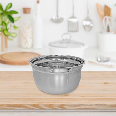 "IH Casa Decor Stainless Steel German Mixing Bowl 10"""