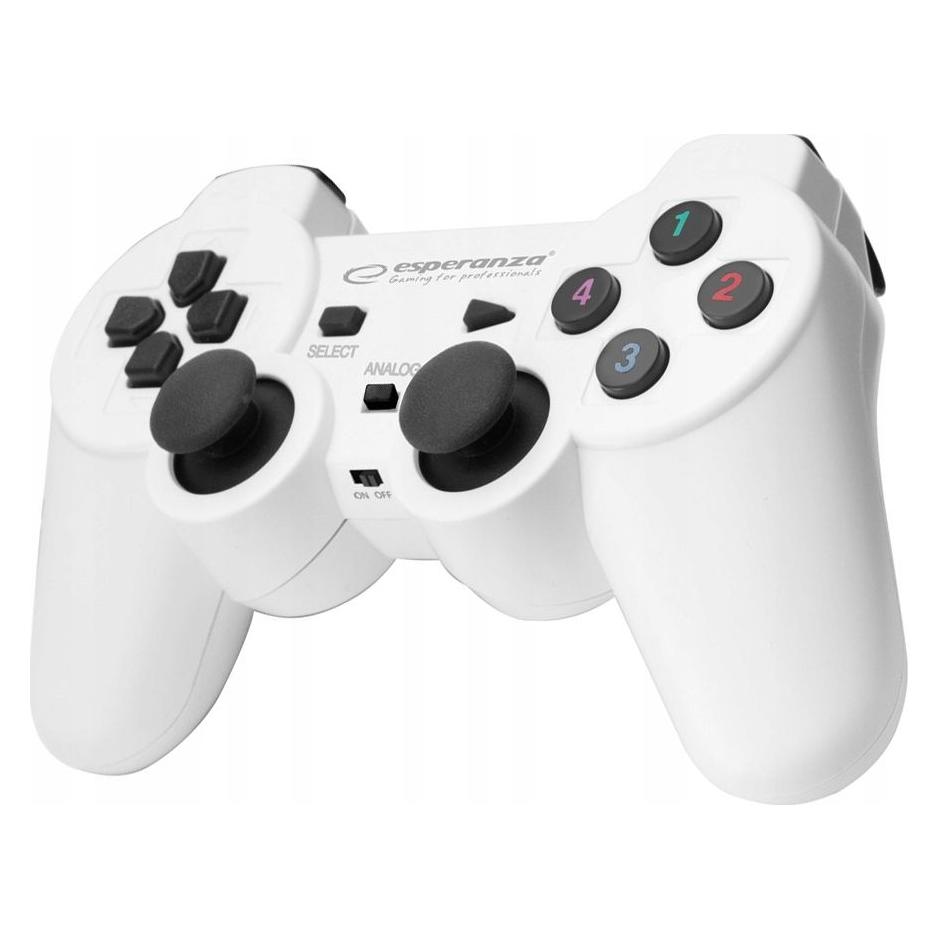 Esperanza EGG108W Gaming-Controller, RF Gamepad Analog / Digital PC, Playstation 3 (PC, PS3) (EGG108W)