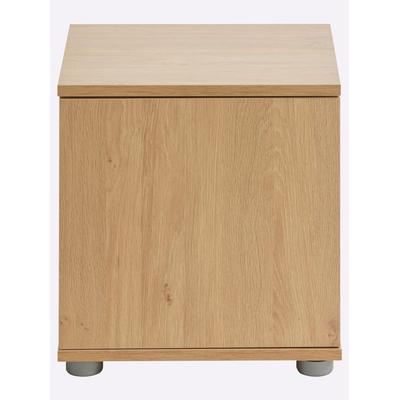 Schuhschrank HEINE HOME, braun (eichefarben), B:40cm H:41,5cm T:38,5cm, Kunststoff, MDF, Schränke, Schuhschrank