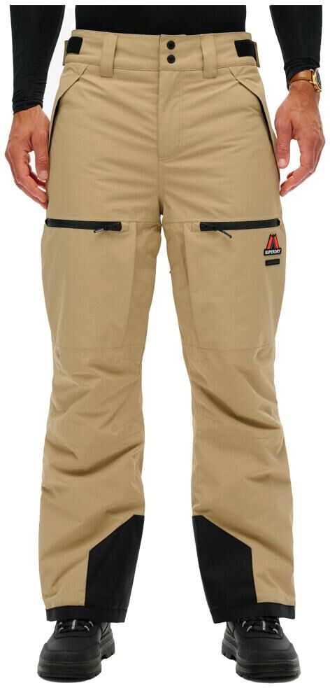 Superdry  - Ski Shell Pant M's Beige Sarrasin - S - Pantalon Ski