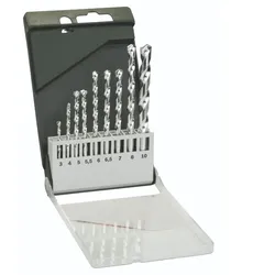 Bosch Steinbohrer-Set: 3x60/4x75/5x85/5,5x85/6x100/6,5x100/7x100/8x120/10x120, 9-tlg. - 2609255463