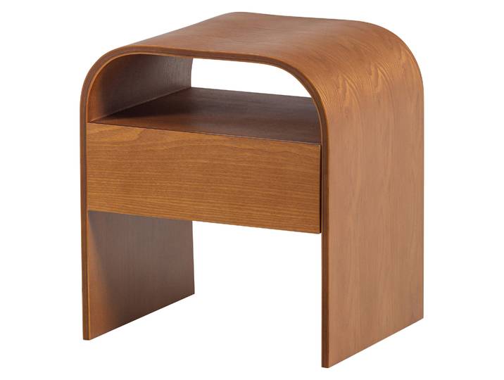 Tchibo - Woood Holz-Nachttisch »Momo« - 40x34x45cm - braun -