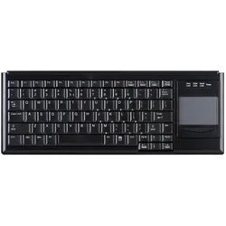 Active Key AK-4400, Touchpad, schwarz, USB - US-English (US, Kabelgebunden), Tastatur, Schwarz