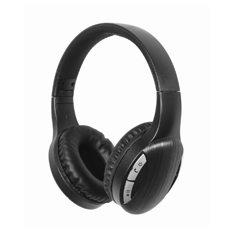 Gembird Stereo-Kopfhörer mit integriertem Mikrofon schw.