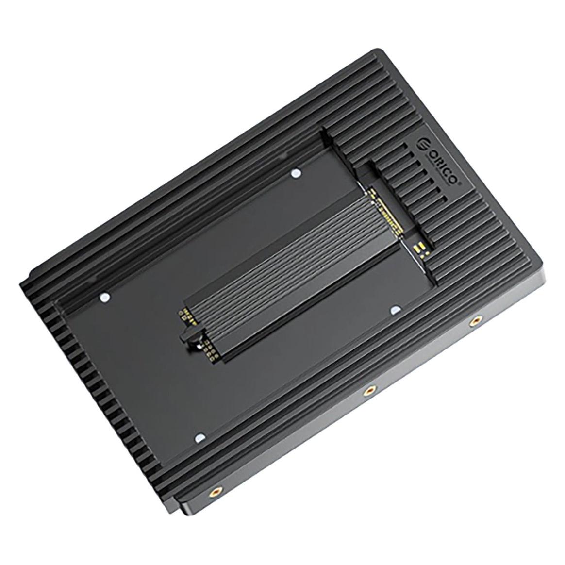 Orico D2NS-6G M.2 NGFF auf 3,5 Zoll Laufwerksadapter - Schwarz (6942227180674)