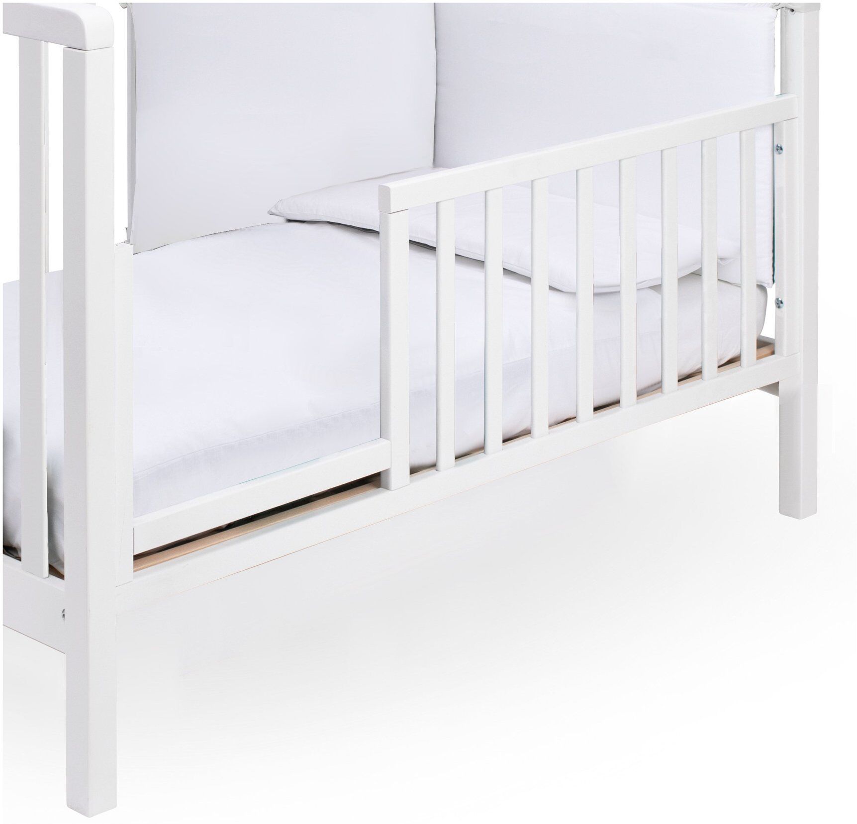 Barriera letto Pali 0018WIn WIN mezza sponda Bianco