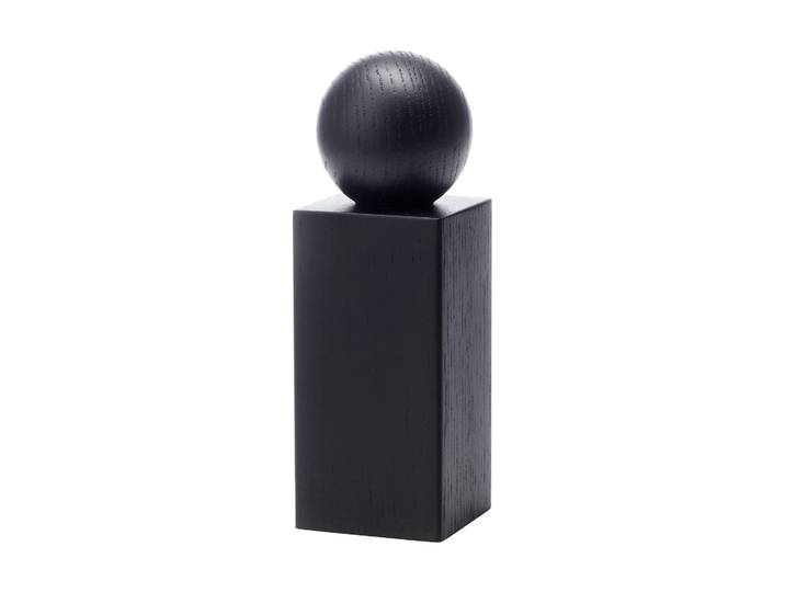 Applicata Moulin à épices Twist Chêne teinté noir