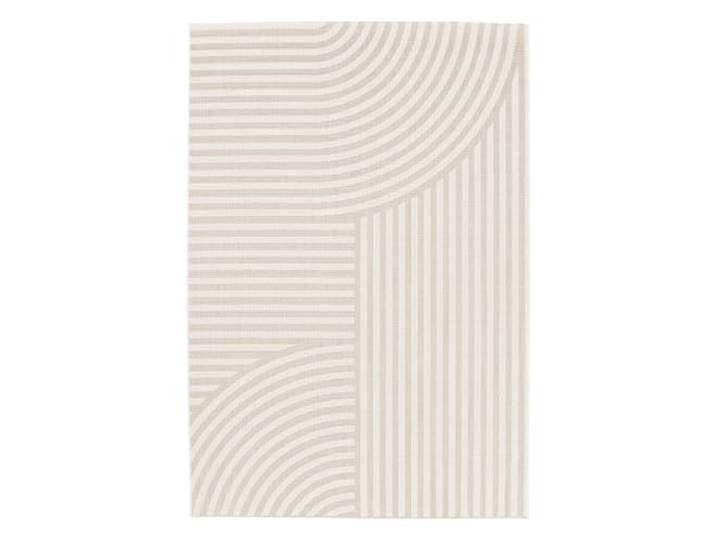 Alice's Garden sweeek - Tapis intérieur/extérieur Motif Arches Beige. 120 x 170cm 100% Polyester recyclé