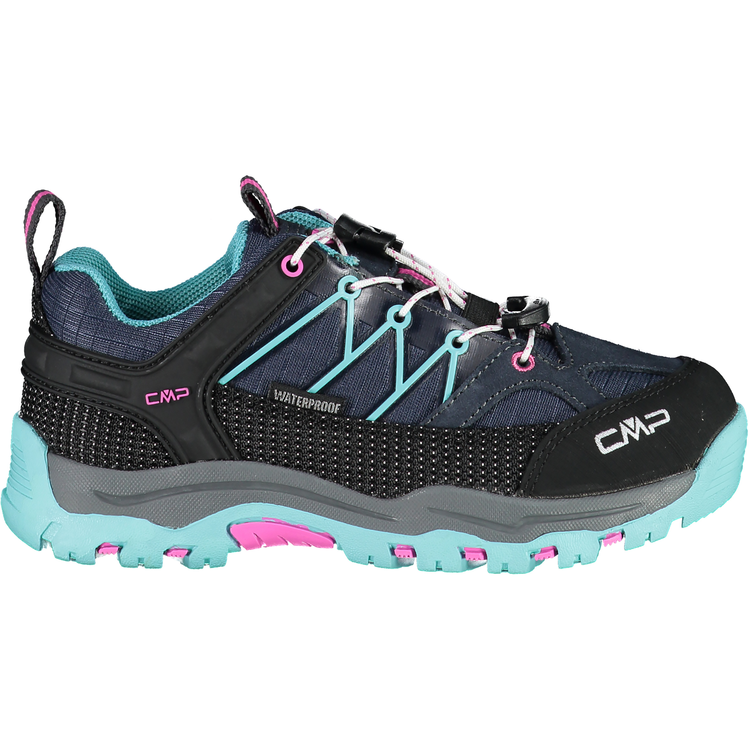 CMP Rigel Low WP Kinder Zustiegsschuhe blau Größe 30 Trekking