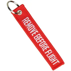 Schlüsselanhänger »Remove Before Flight«