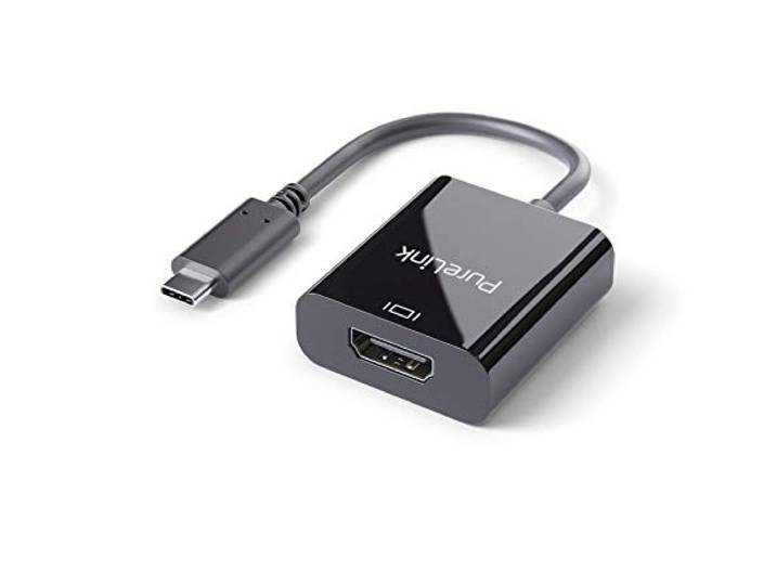 PureLink USB C HDMI Adapter 4K60 HDMI 2.0 Alt Mode 0,1m zwart