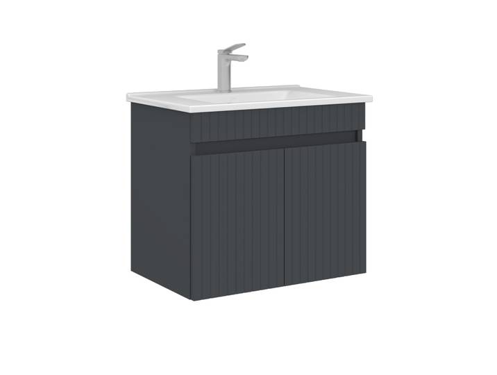 Meuble Vasque Tivoli 65 - 65 x 45 x 57 cm - Matte Anthracite