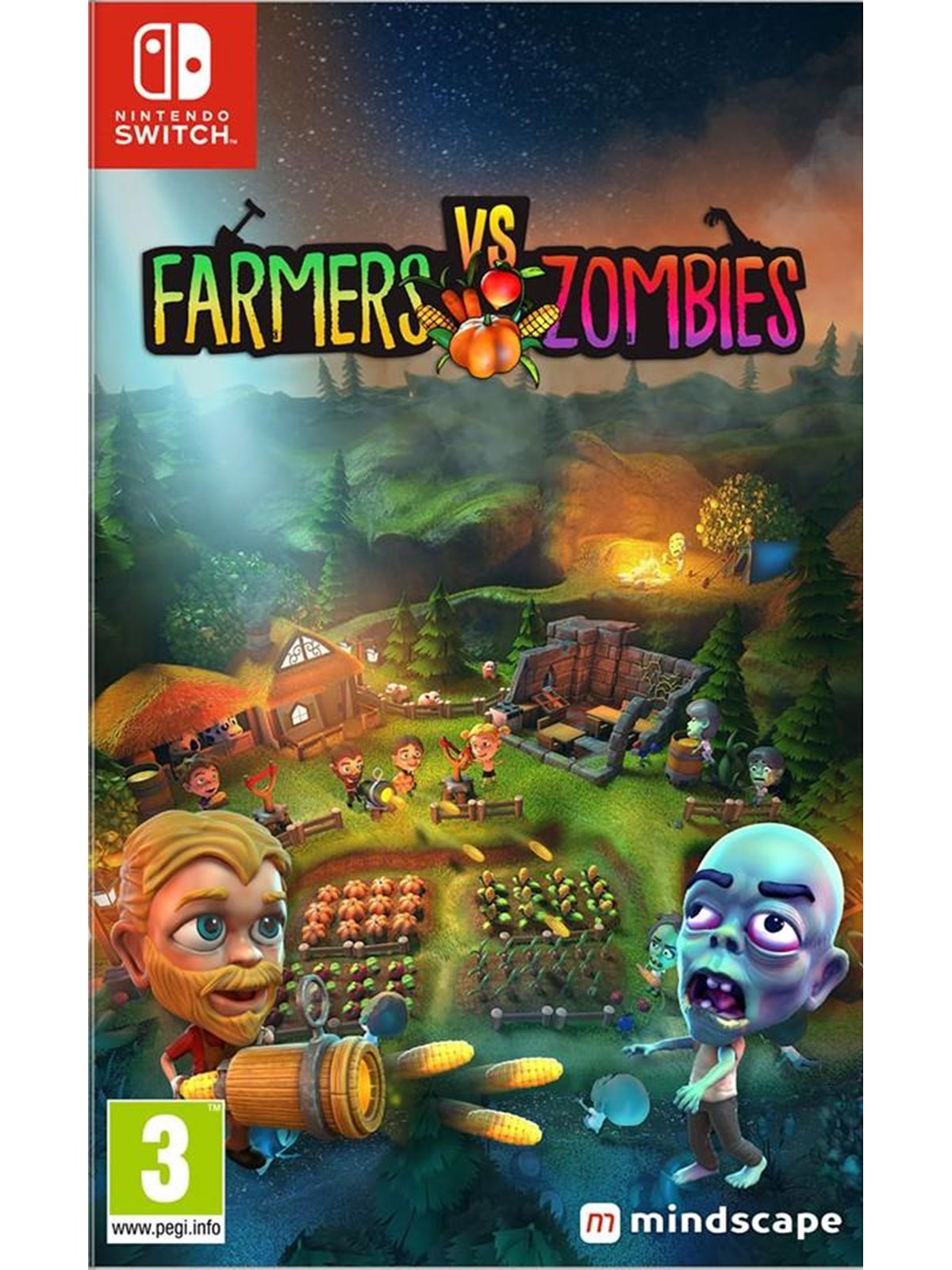 Farmers vs Zombies - Nintendo Switch - Action - PEGI 3
