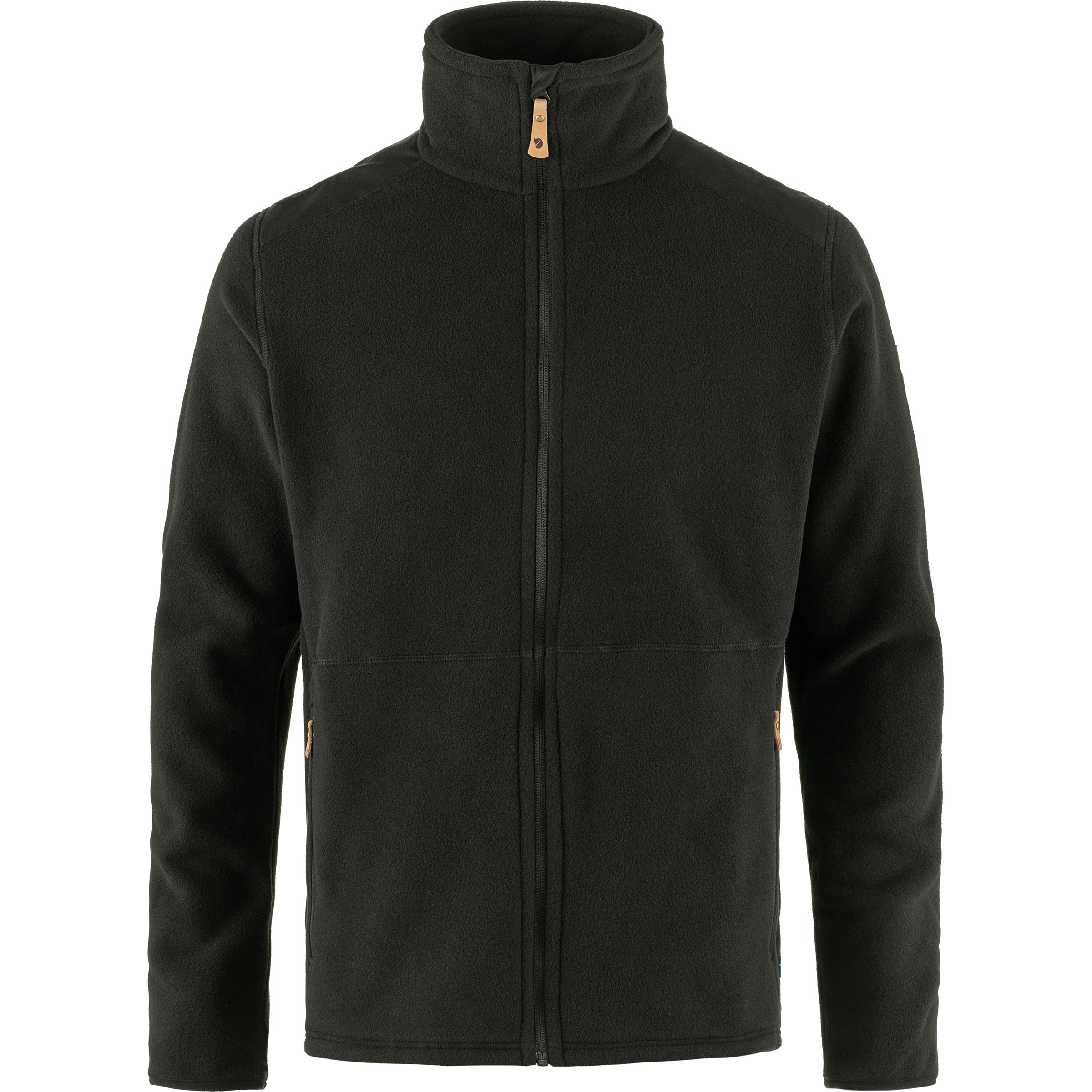 Fjällräven Sten Fleece Herren Fleecejacke schwarz Größe XL Camping Widerstandsfähig Wasserabweisend