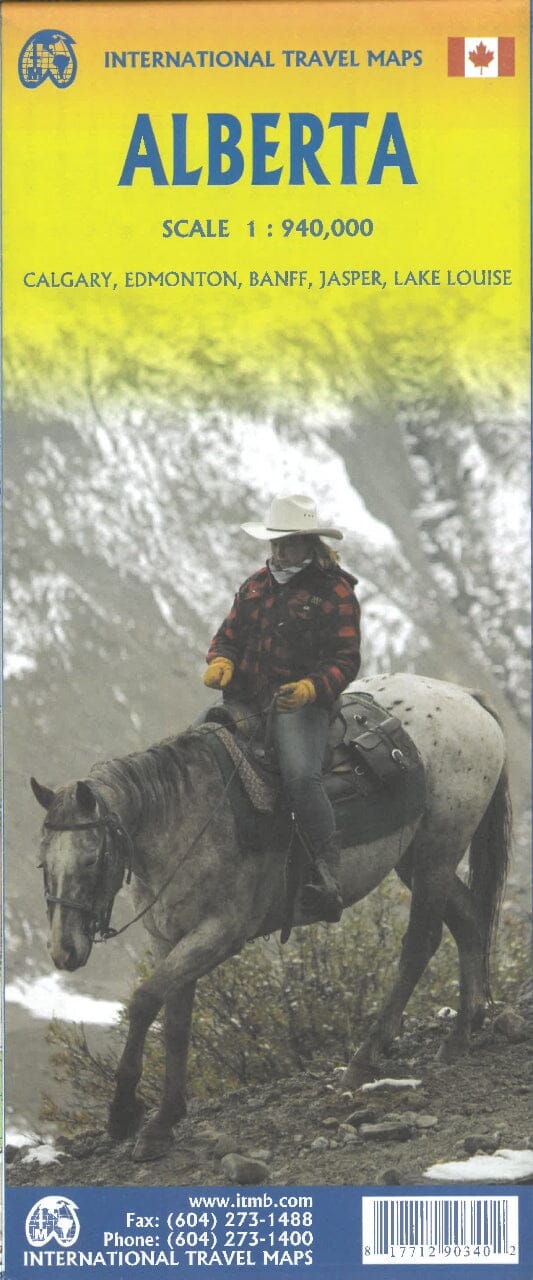 Carte de voyage - Alberta (Canada)   ITM