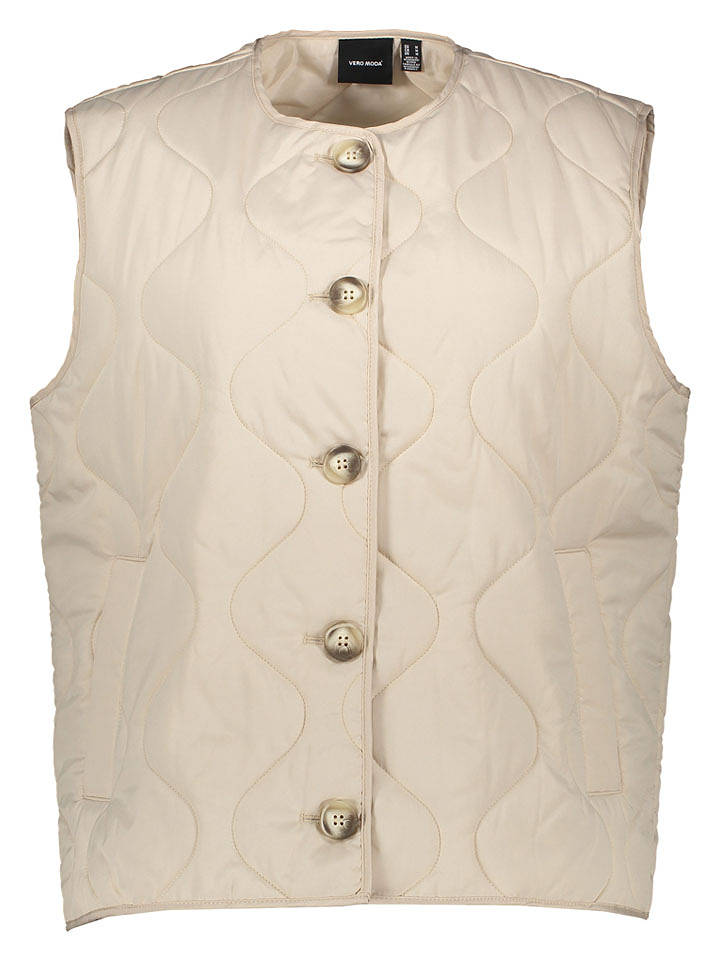 Vero Moda Weste in Beige - XS