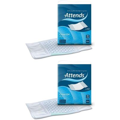 Attends Cover-Dri Plus 80x170 cm 2x 2x30 St