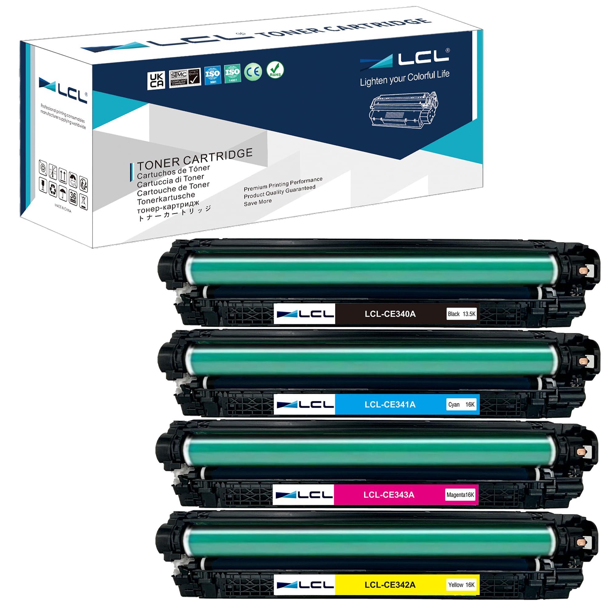 Tonerkartusche QXHPCE340A/KCMY, 4er-Pack, KCMY