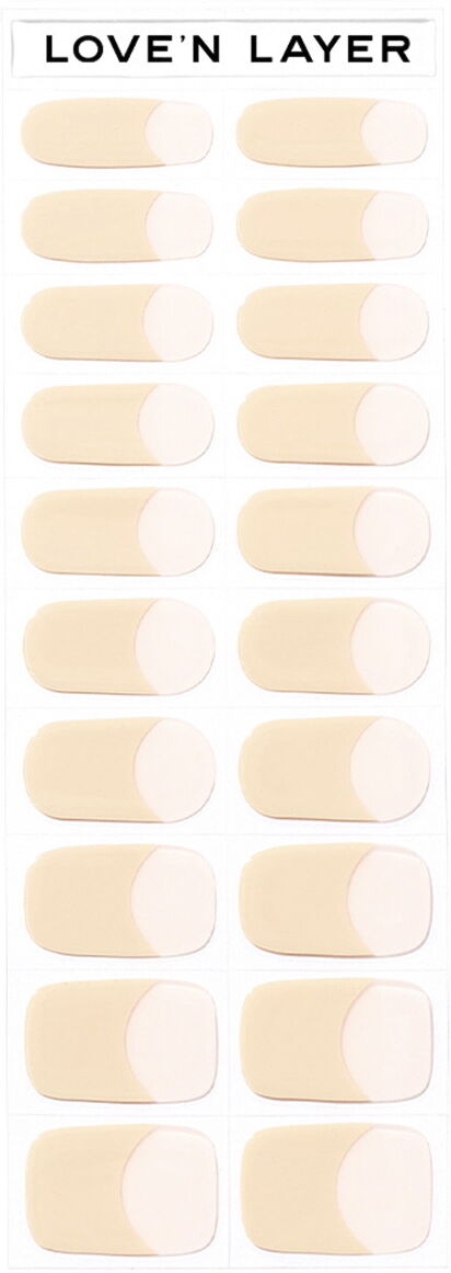 Love'n Layer French Manicure Layers Pale Nail Sticker (20 Stück)