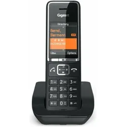Gigaset WIRELESS PHONE COMFORT SI-550 S30852-H3001-D204, Telefon, Schwarz