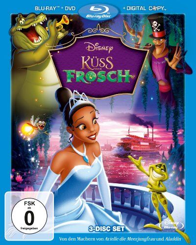 John Musker - Küss den Frosch (+ DVD + Digital Copy Disc) [Blu-ray] - Preis vom 13.10.2026 11:25:28 h