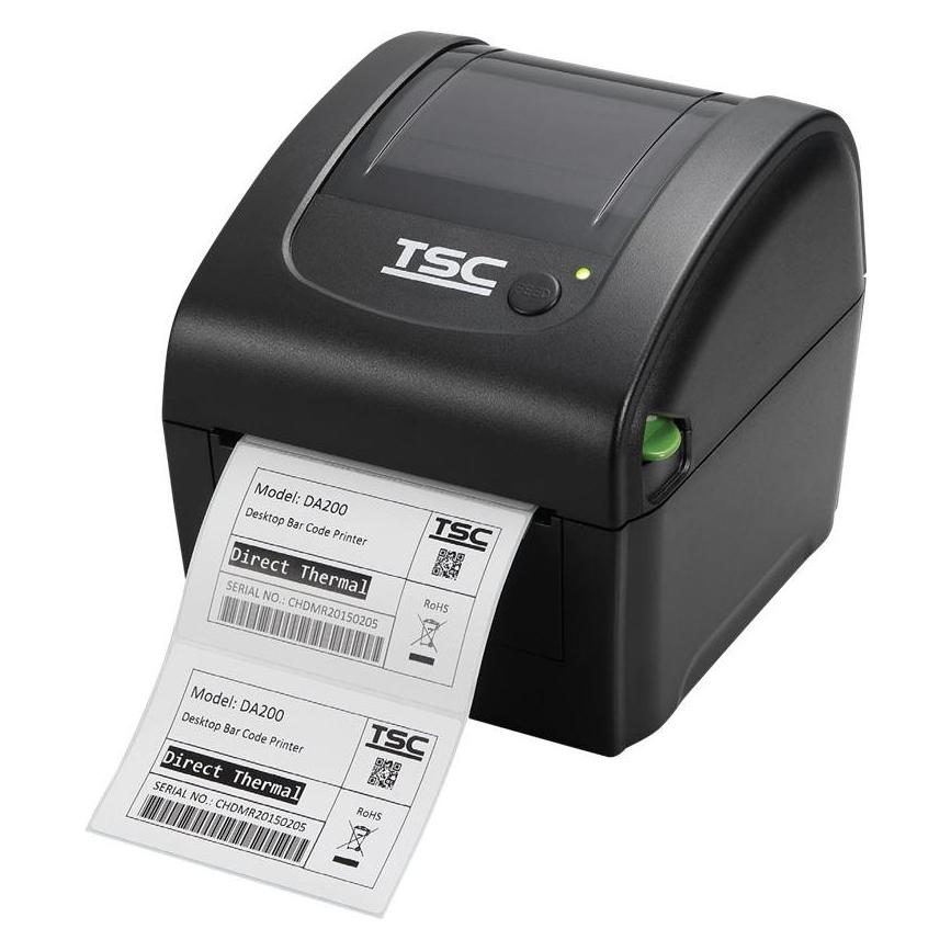TSC DA220, 8 Punkte/mm (203dpi), RTC, EPL, ZPL, ZPLII, TSPL-EZ, USB, USB-Host, RS232, Ethernet (203 dpi) (99-158A013-1102)