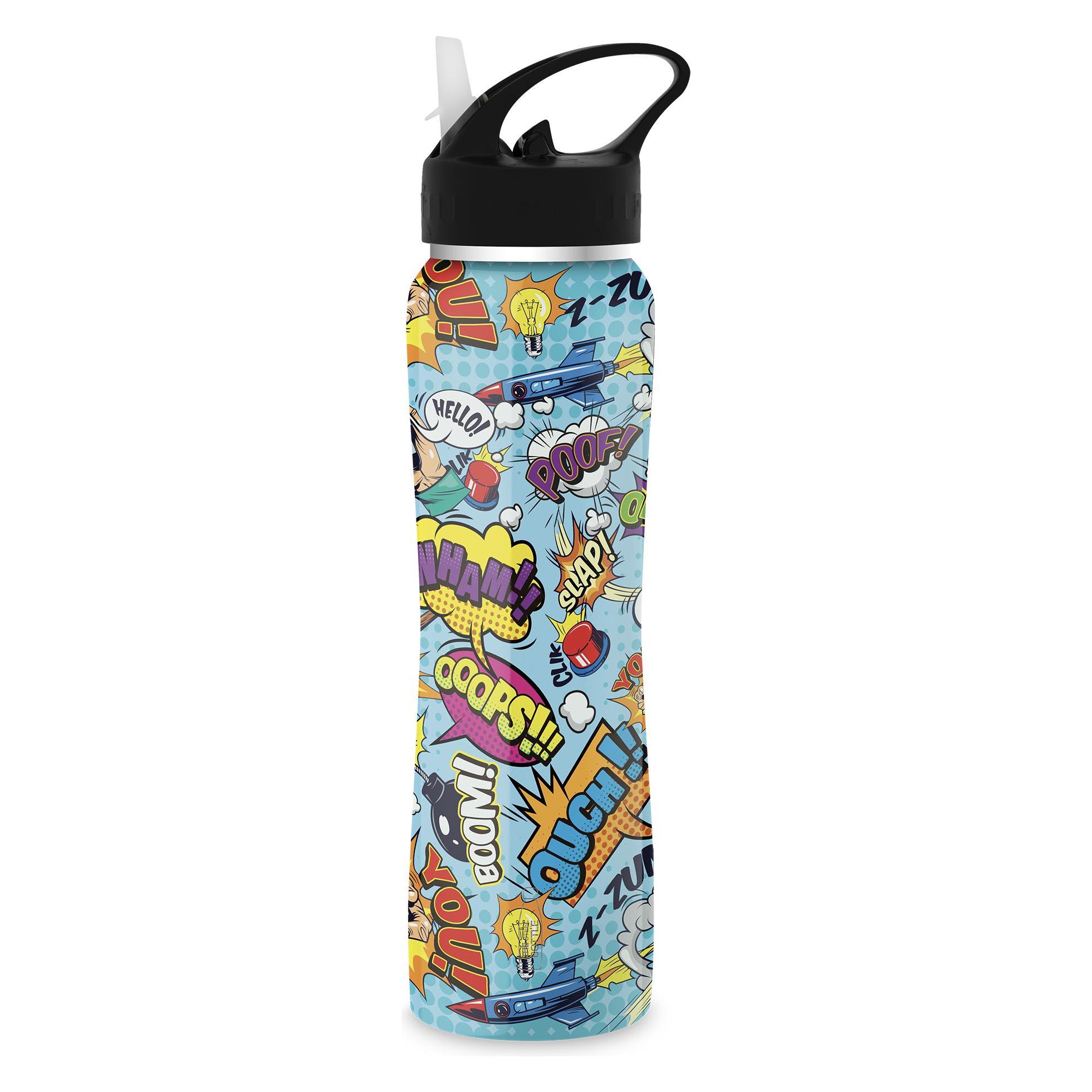 The Steel Bottle Stahlflaschen Comic Die meisten Thermoflaschen in (0.50 l) (ARYTSBMW43COM)