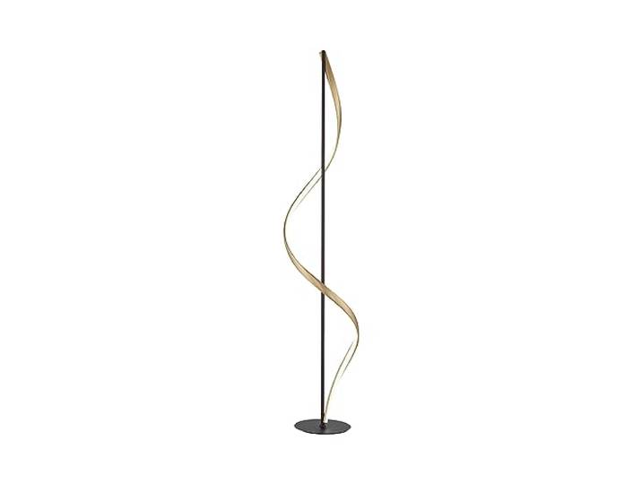 Paul Neuhaus LED Q-Swing Stehleuchte, dimmbar Fernbedienung Messing