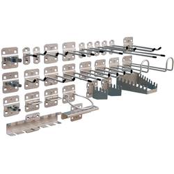 Manuflex SS8262 28-teiliges Werkzeughalter-Set für Lochplatten 1 St.