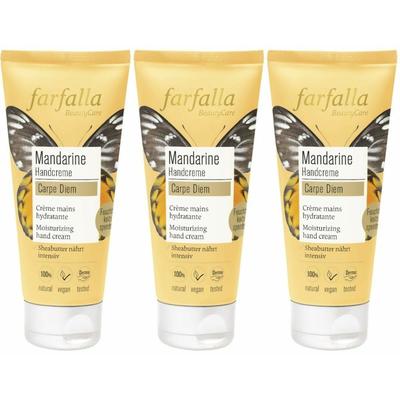 Farfalla Handcreme Mandarine 50 ml x3 3x50 Creme