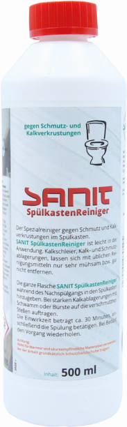 Sanit Spülkastenreiniger 3054 500 ml, Flasche