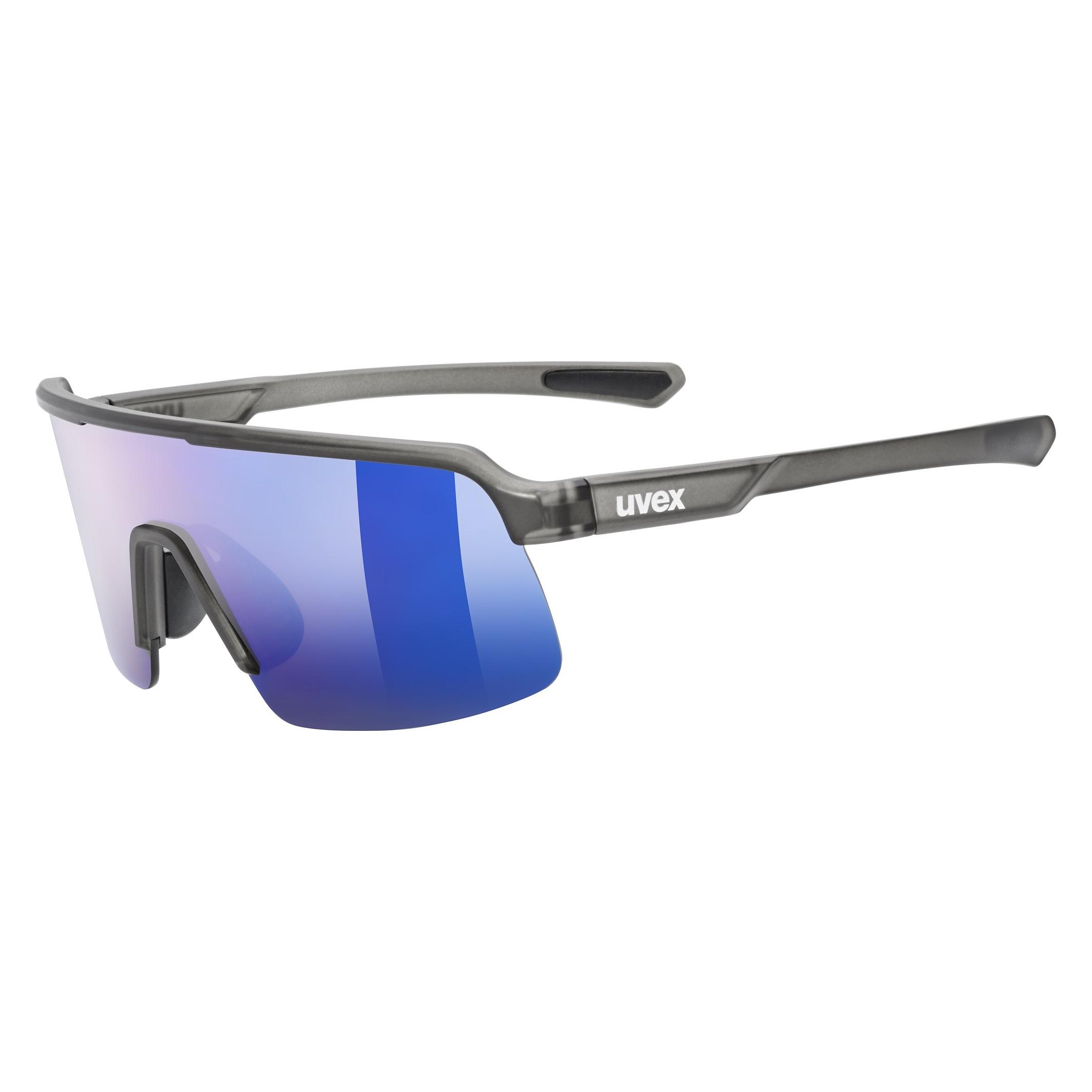 Uvex dyrt jr. (smoke matt, Mirror Blue) (534008)