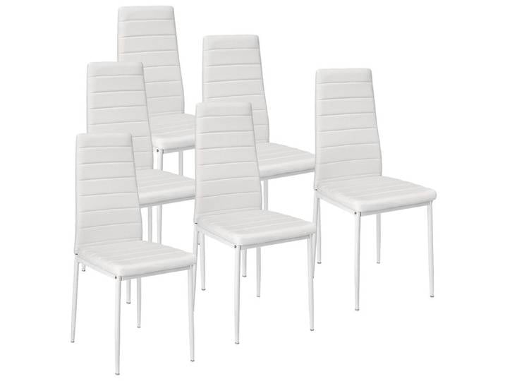 JEOBEST Ensemble de 6 Chaises Salle à Manger Modernes Hautes Chaises Design Scandinave Chaises de Cuisine Moderne